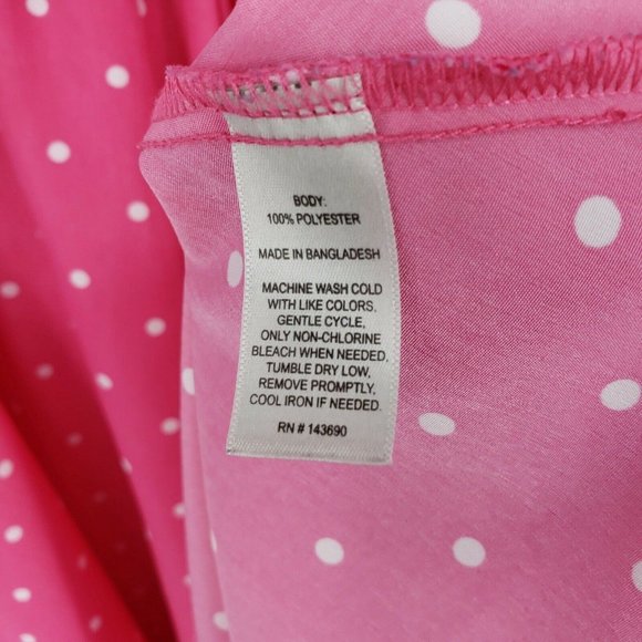 Larry Levine Polka Dot Fit & Flare Dress Belted - Picture 5 of 5